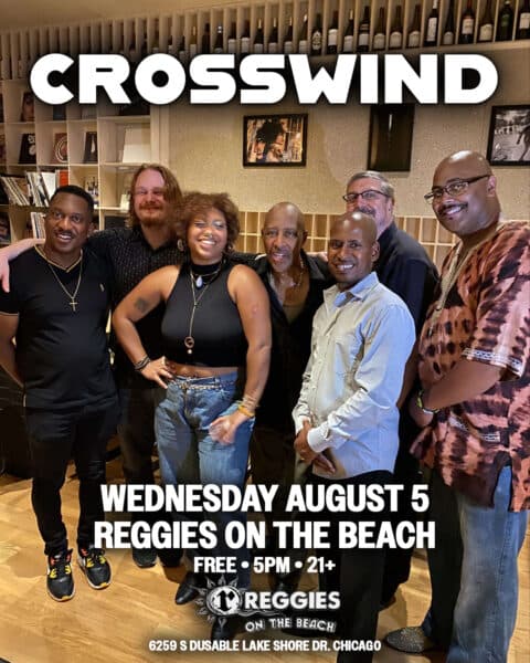 CROSSWIND artwork from Reggie's Rock Club