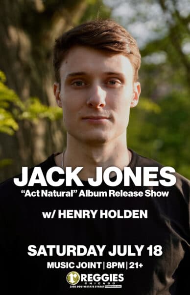 JACK JONES artwork from Reggie's Music Joint