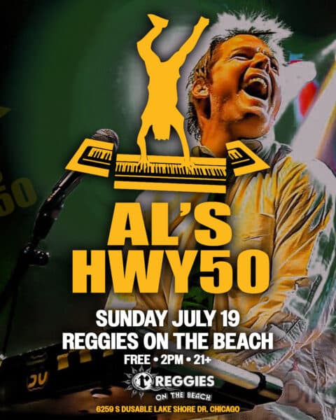 AL’S HWY50 artwork from Reggie's Rock Club