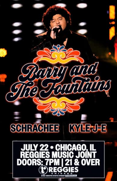 BARRY & THE FOUNTAINS artwork from Reggie's Music Joint