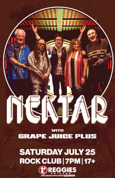 NEKTAR artwork from Reggie's Rock Club