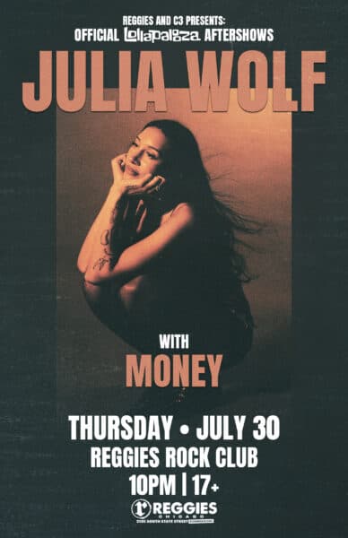 JULIA WOLF artwork from Reggie's Rock Club