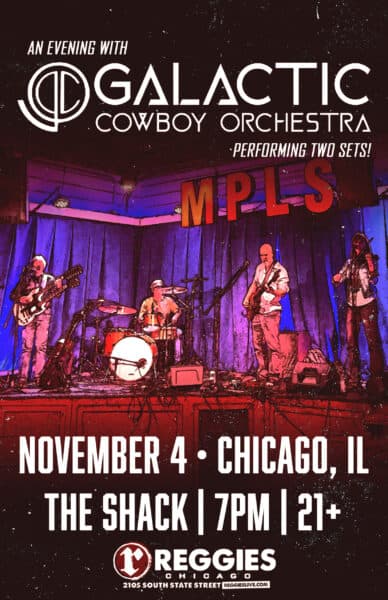 GALACTIC COWBOY ORCHESTRA artwork from Reggie's Rock Club