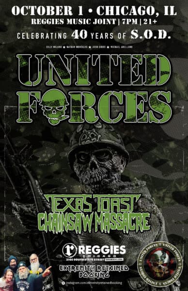 UNITED FORCES artwork from Reggie's Music Joint