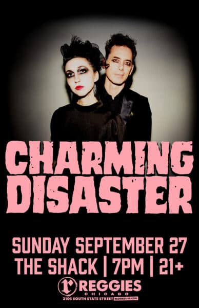 CHARMING DISASTER artwork from Reggie's Rock Club