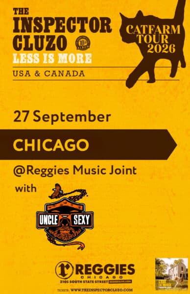 THE INSPECTOR CLUZO artwork from Reggie's Music Joint