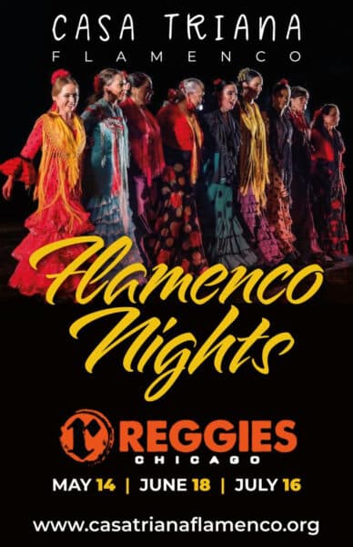 CASA TRIANA FLAMENCO artwork from Reggie's Rock Club