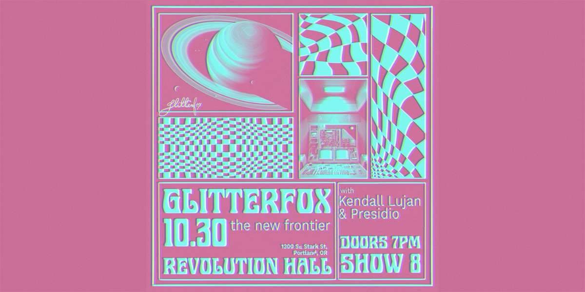 Glitterfox - The New Frontier artwork from Revolution Hall