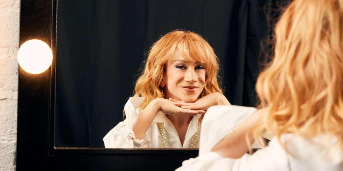 Kathy Griffin: New face, New tour artwork from Aladdin Theater