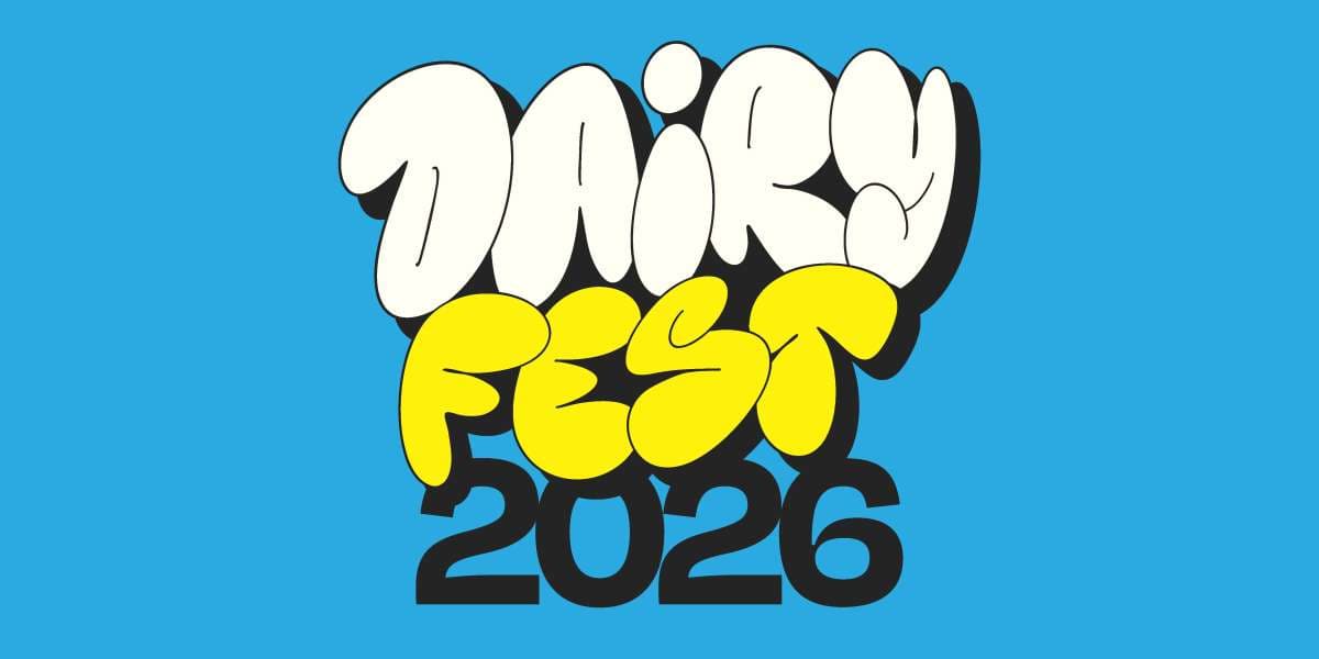 Dairy Fest 2026: Milc & Friends artwork from Polaris Hall