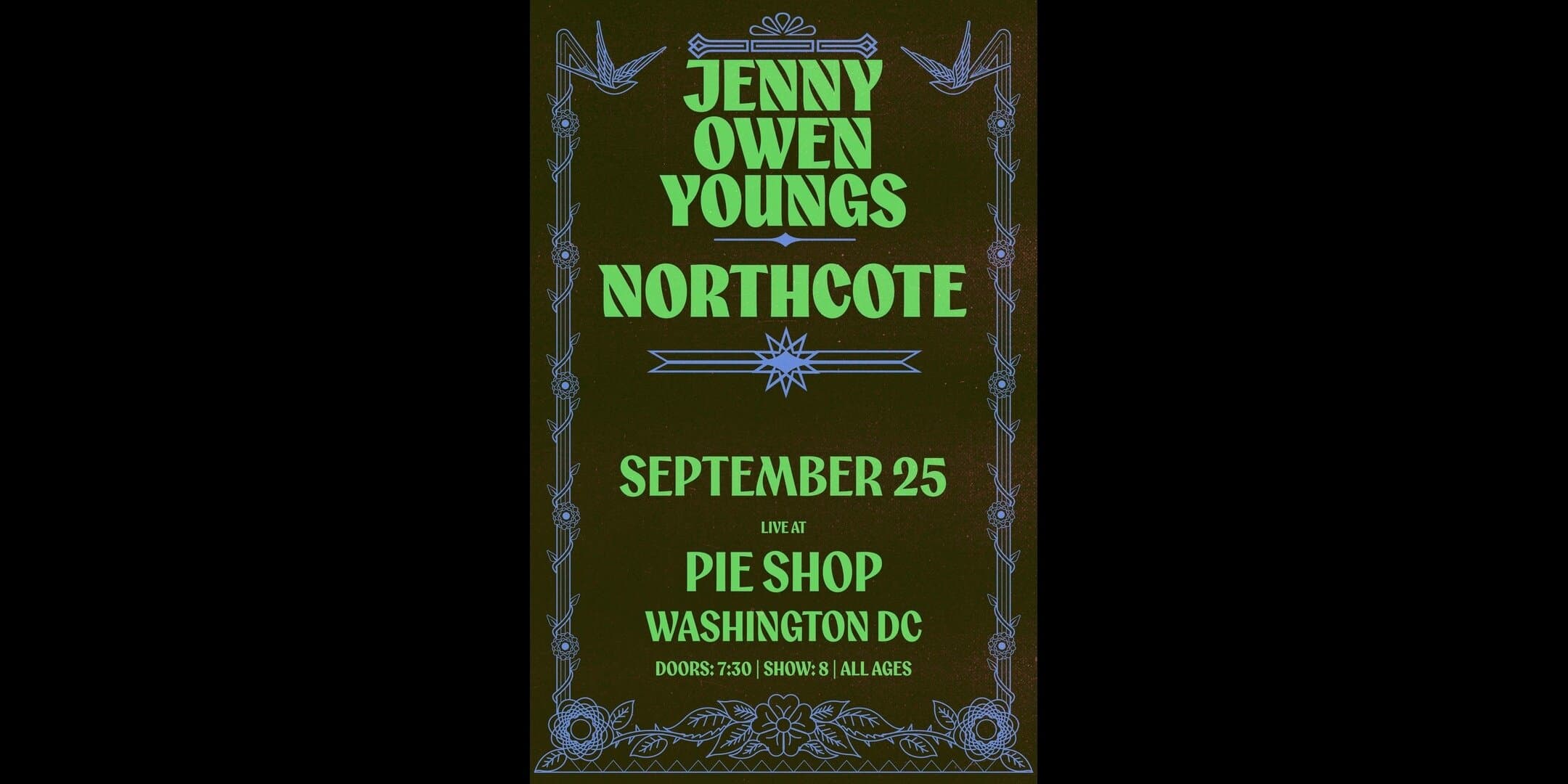 Jenny Owen Youngs + Northcote artwork from Pie Shop