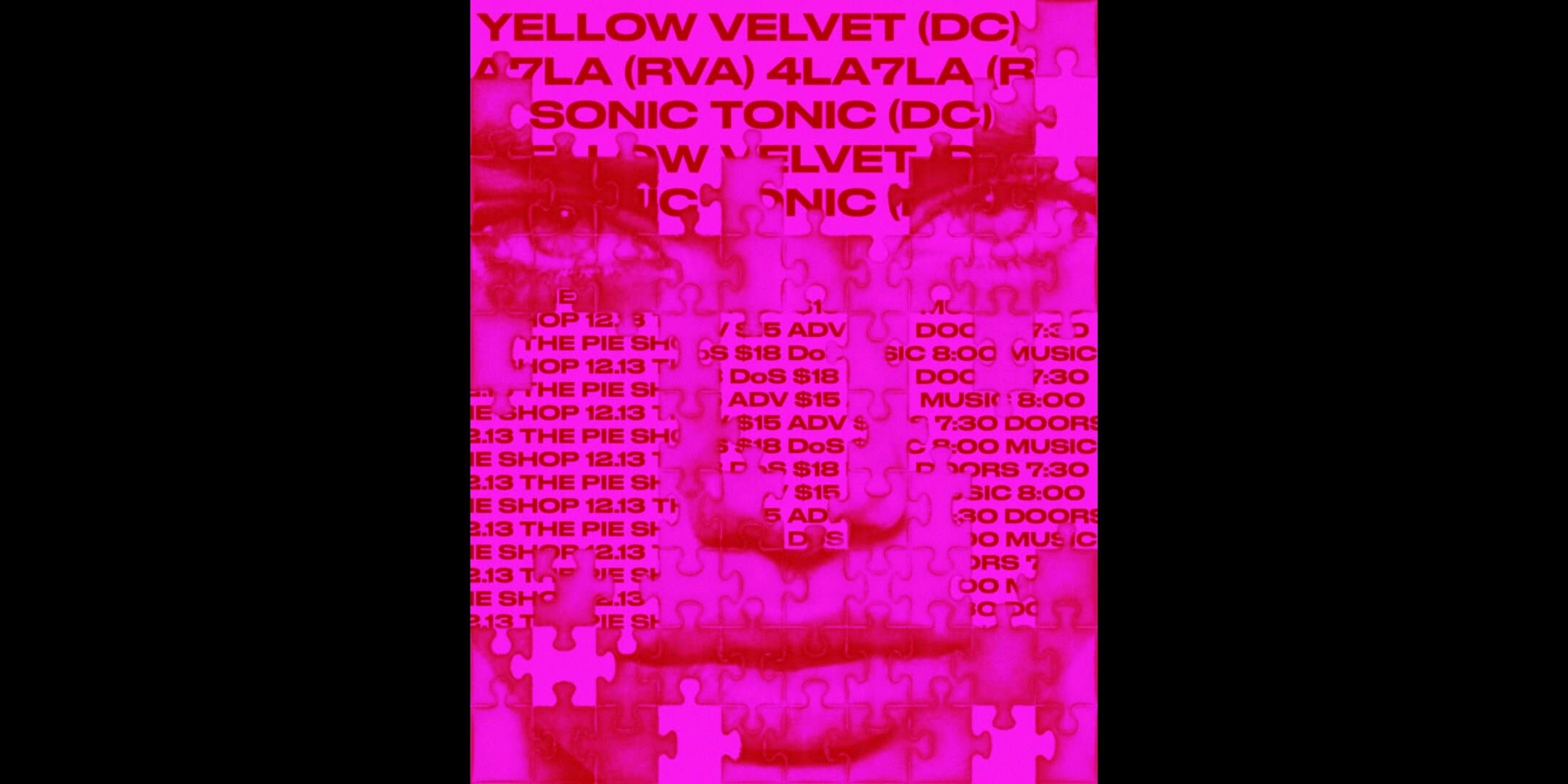 Yellow Velvet w/ 4la7la, Sonic Tonic artwork from Pie Shop