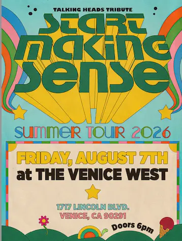Start Making Sense - A Tribute to The Talking Heads artwork from The Venice West
