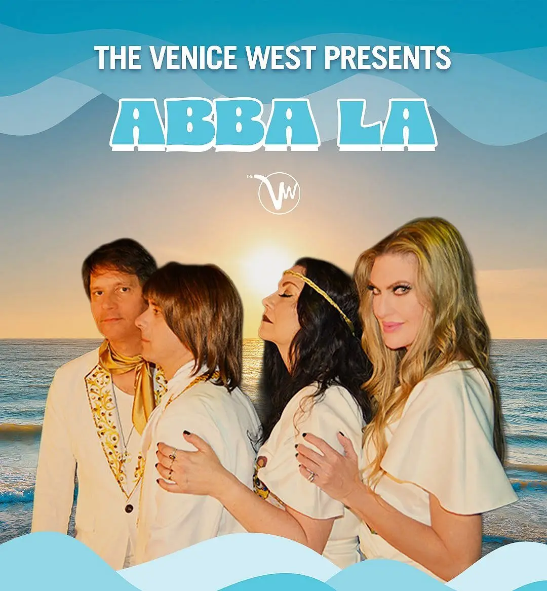 ABBA LA artwork from The Venice West