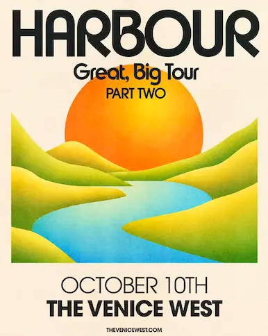 HARBOUR w/ The Silkies artwork from The Venice West