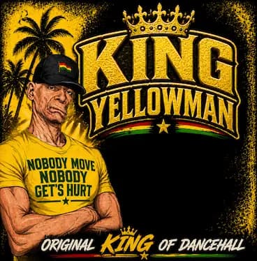 Yellowman artwork from The Venice West
