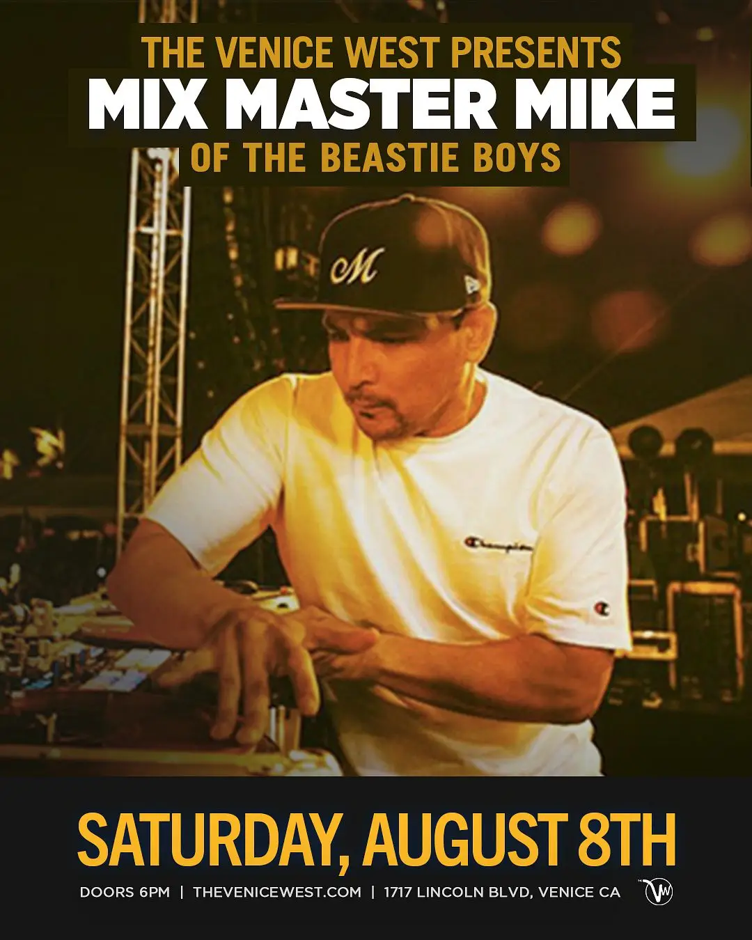 Mix Master Mike of The Beastie Boys artwork from The Venice West