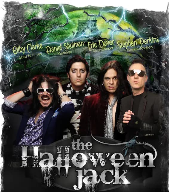 The Halloween Jack ft members of Guns N Roses, Janes Addiction,Garbage, and Alice Cooper (2) artwork from The Venice West