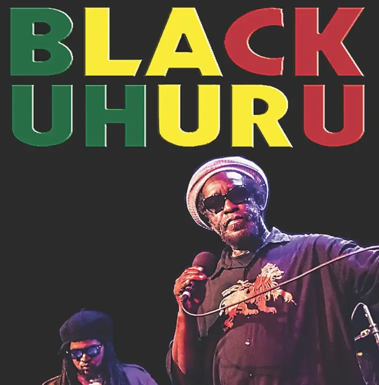 Black Uhuru w/ Self Control artwork from The Venice West