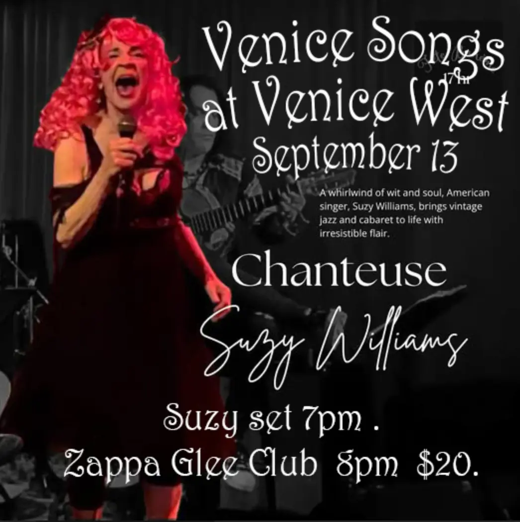 Suzy Williams - Songs of Venice artwork from The Venice West