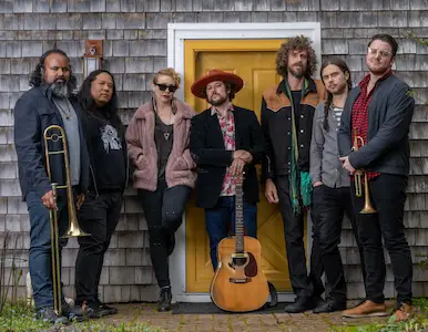 Dustbowl Revival w/ Abby Posner artwork from The Venice West