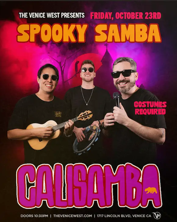 Spooky Samba w/ CaliSamba artwork from The Venice West