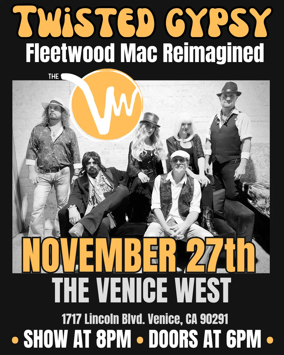 Twisted Gypsy: Fleetwood Mac Reimagined artwork from The Venice West
