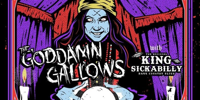 The Goddamn Gallows artwork from El Corazon