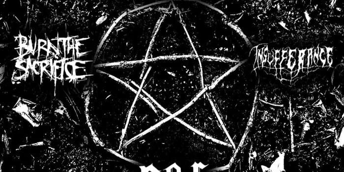 Newlore, Insufferance, Peace, Burn the Sacrifice artwork from El Corazon