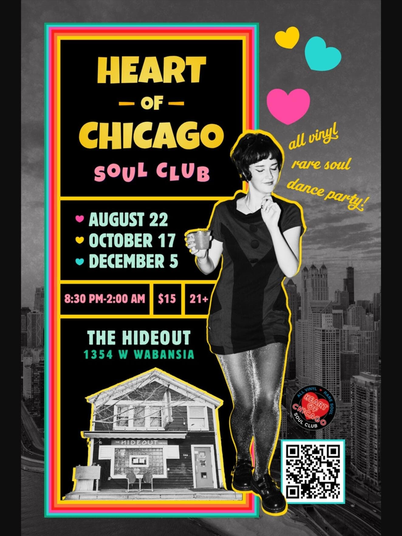 Heart of Chicago Soul Club artwork from Hideout Chicago