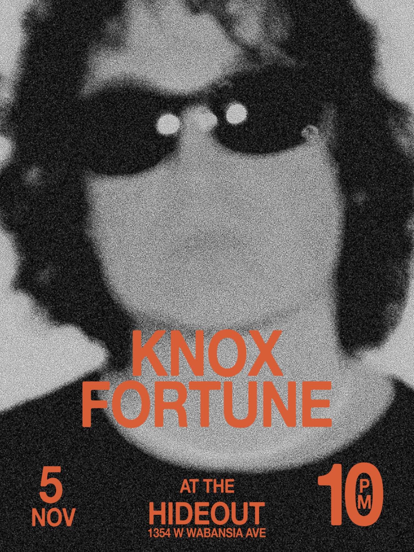 Knox Fortune artwork from Hideout Chicago