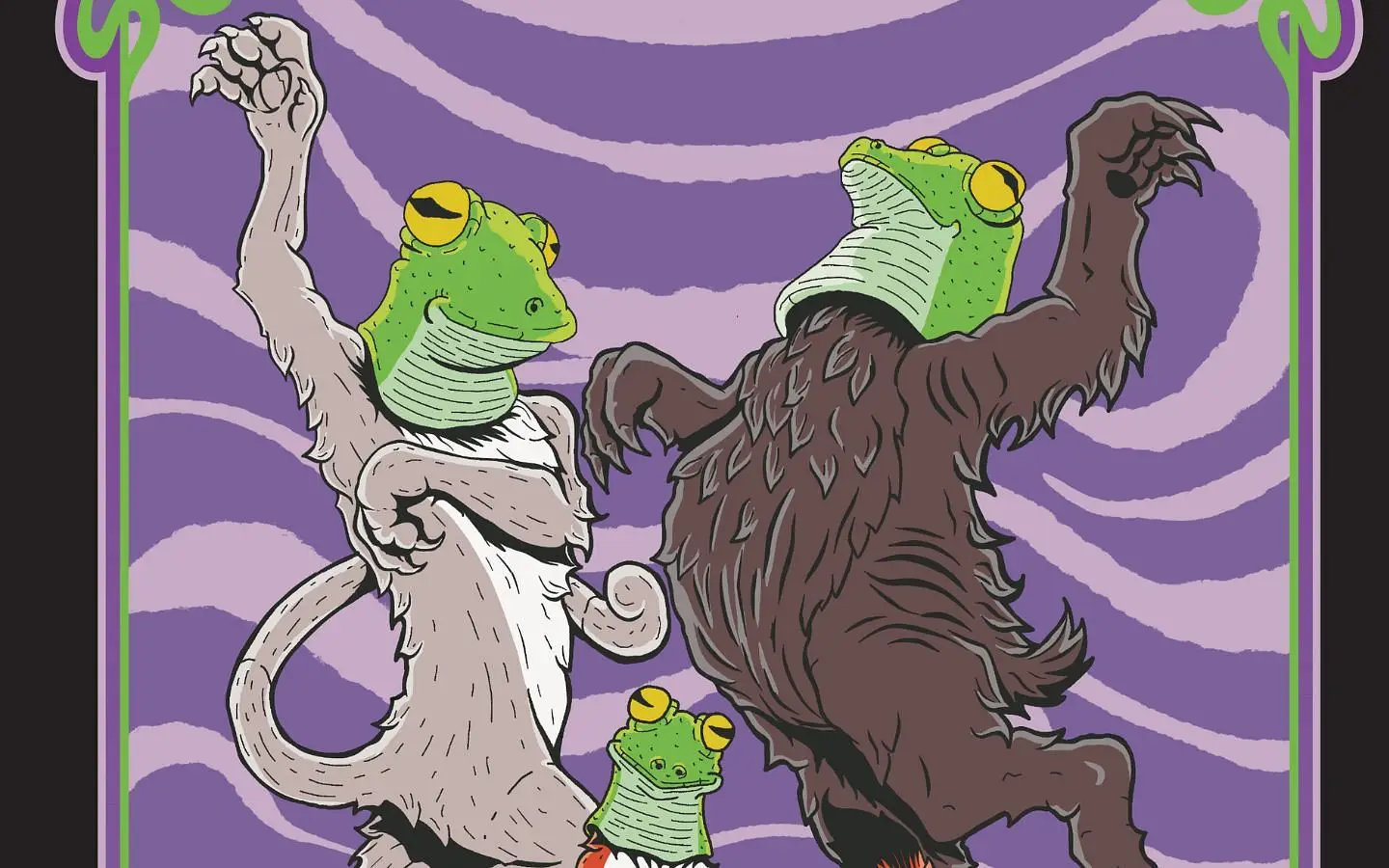 Canyon Collective & Thunderboogie with special appearance by Dr. Frogger's Electric Meatsuit artwork from Fox Theatre