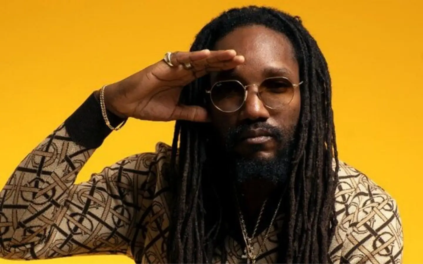 Kabaka Pyramid with Link & Chain artwork from Fox Theatre