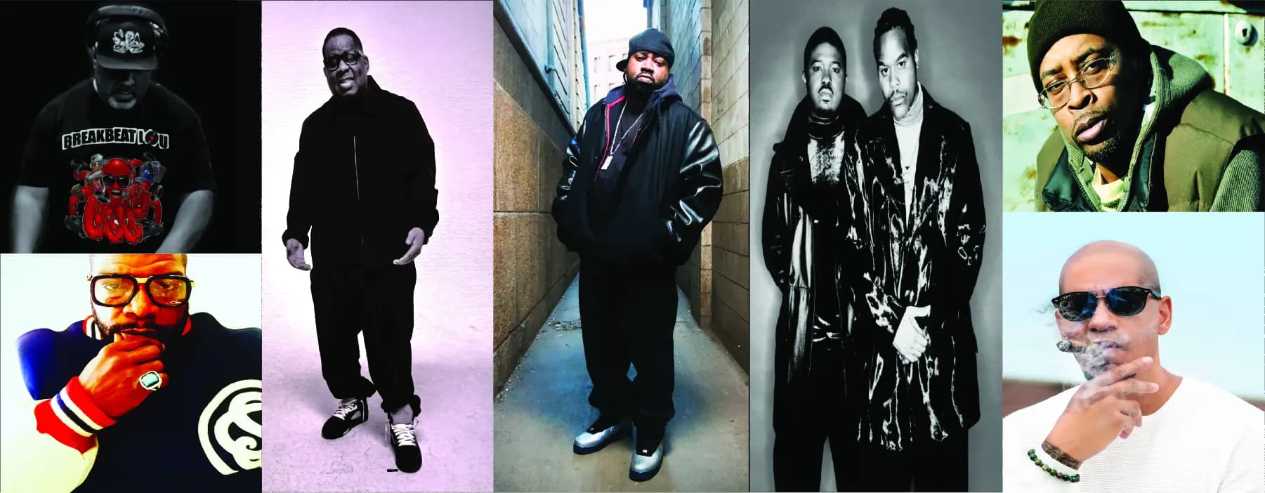 UBB 40th Anniversary Celebration: BreakBeat Lou & Lord Finesse / Diamond D / Grand Puba / Sadat X / Nice & Smooth / Peter Gunz / DJ Boogie Blind artwork from SummerStage - Manhattan
