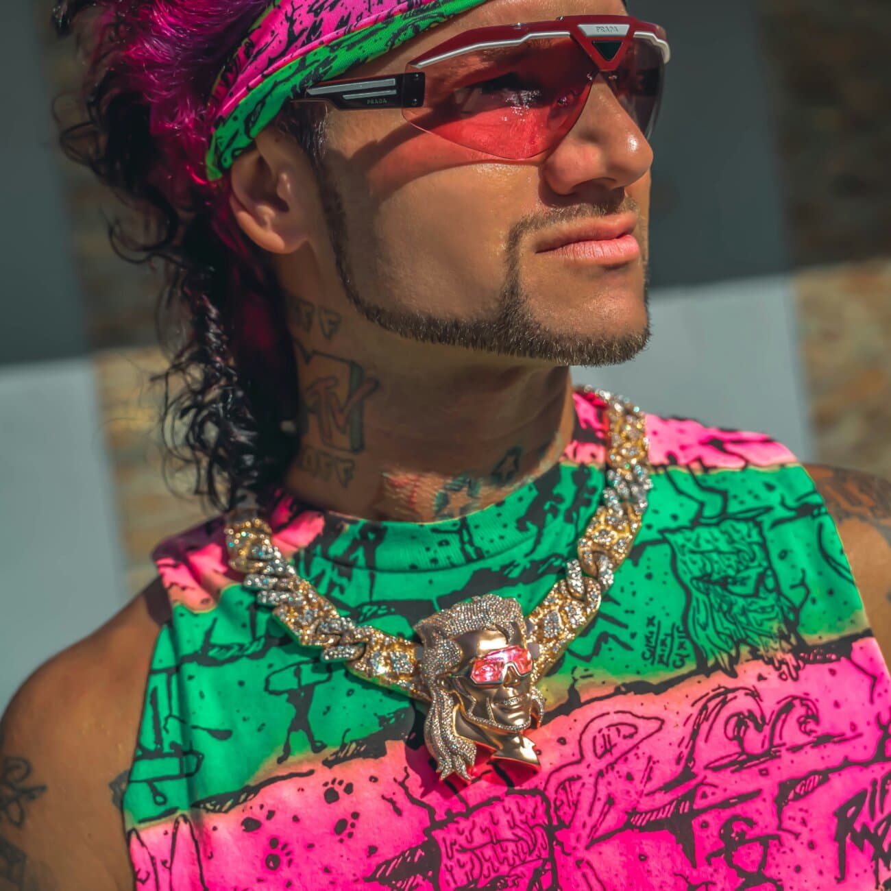 Riff Raff artwork from DC9 Nightclub
