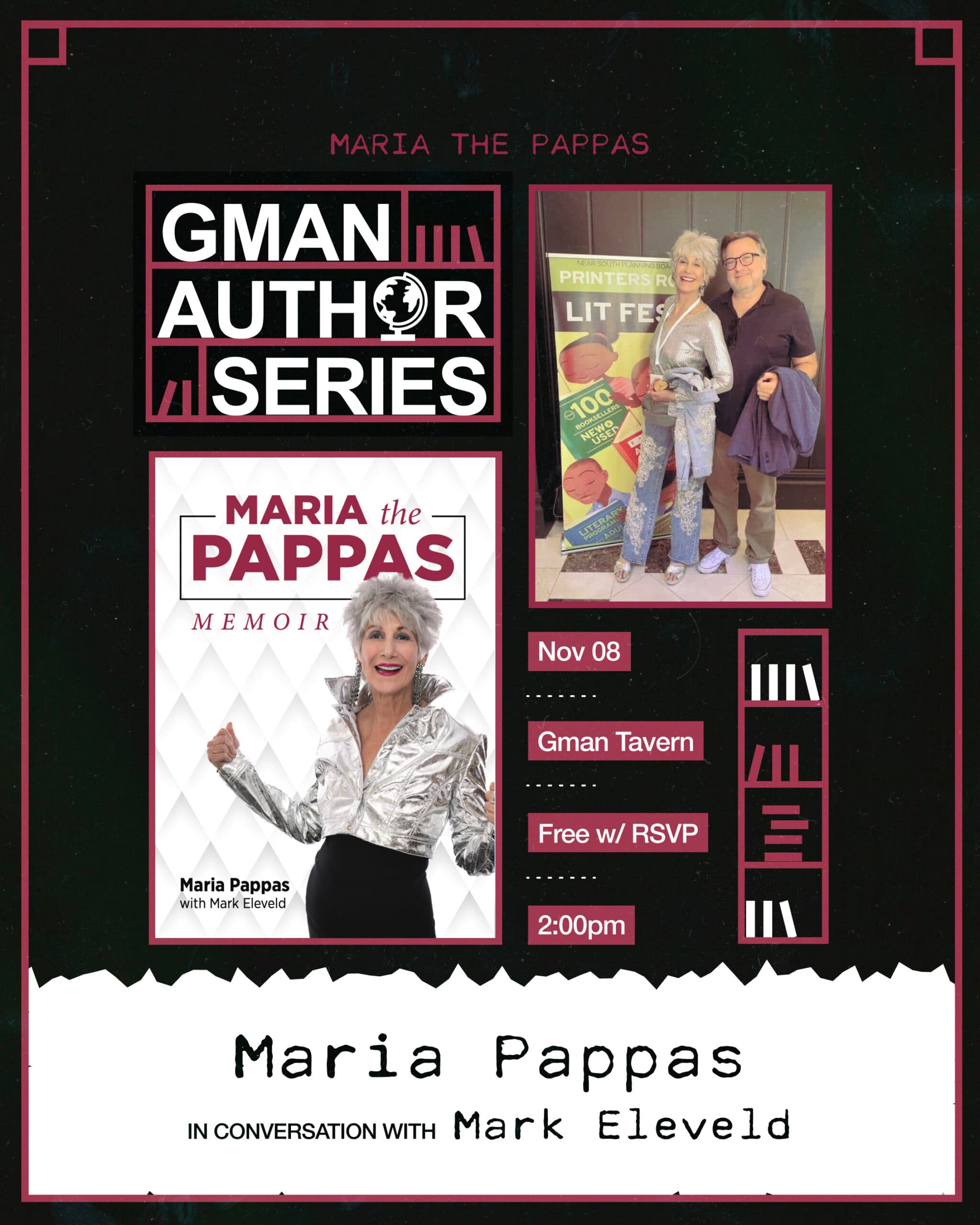 Maria the Pappas artwork from GMan Tavern