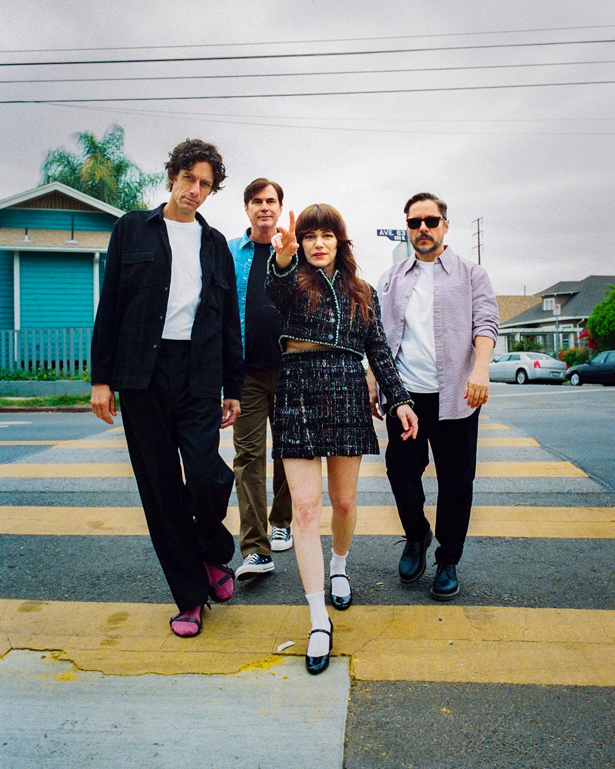 Rilo Kiley with Beachwood Sparks artwork from Hollywood Forever