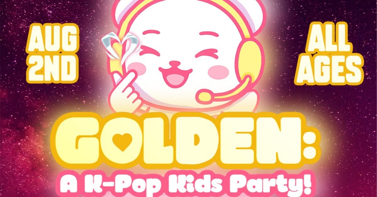 GOLDEN: A K-Pop Kids Party! artwork from Terminal West