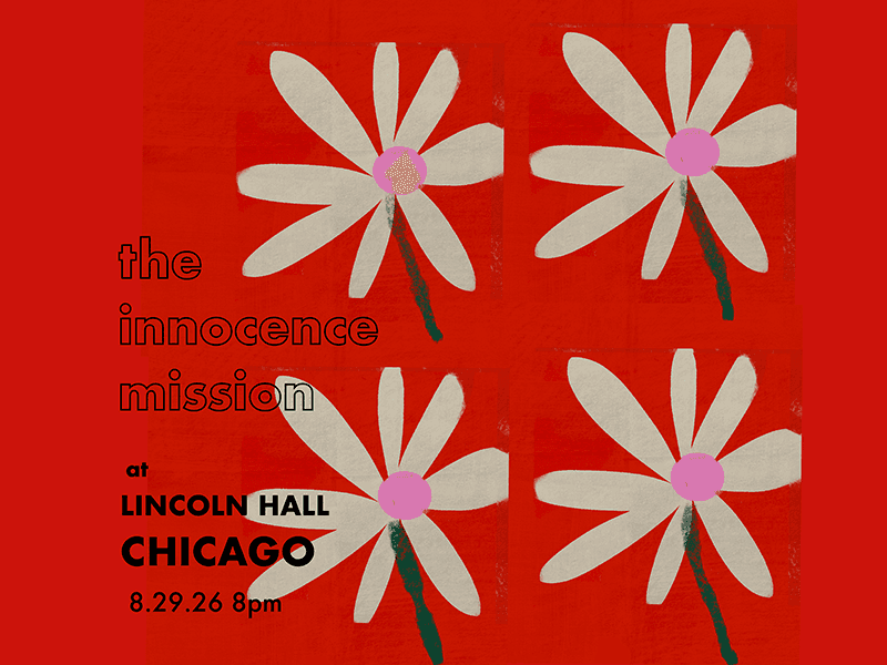 The Innocence Mission artwork from Lincoln Hall
