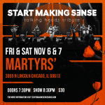Start Making Sense - A Tribute to Talking Heads - 2 Sets! artwork from Martyrs'