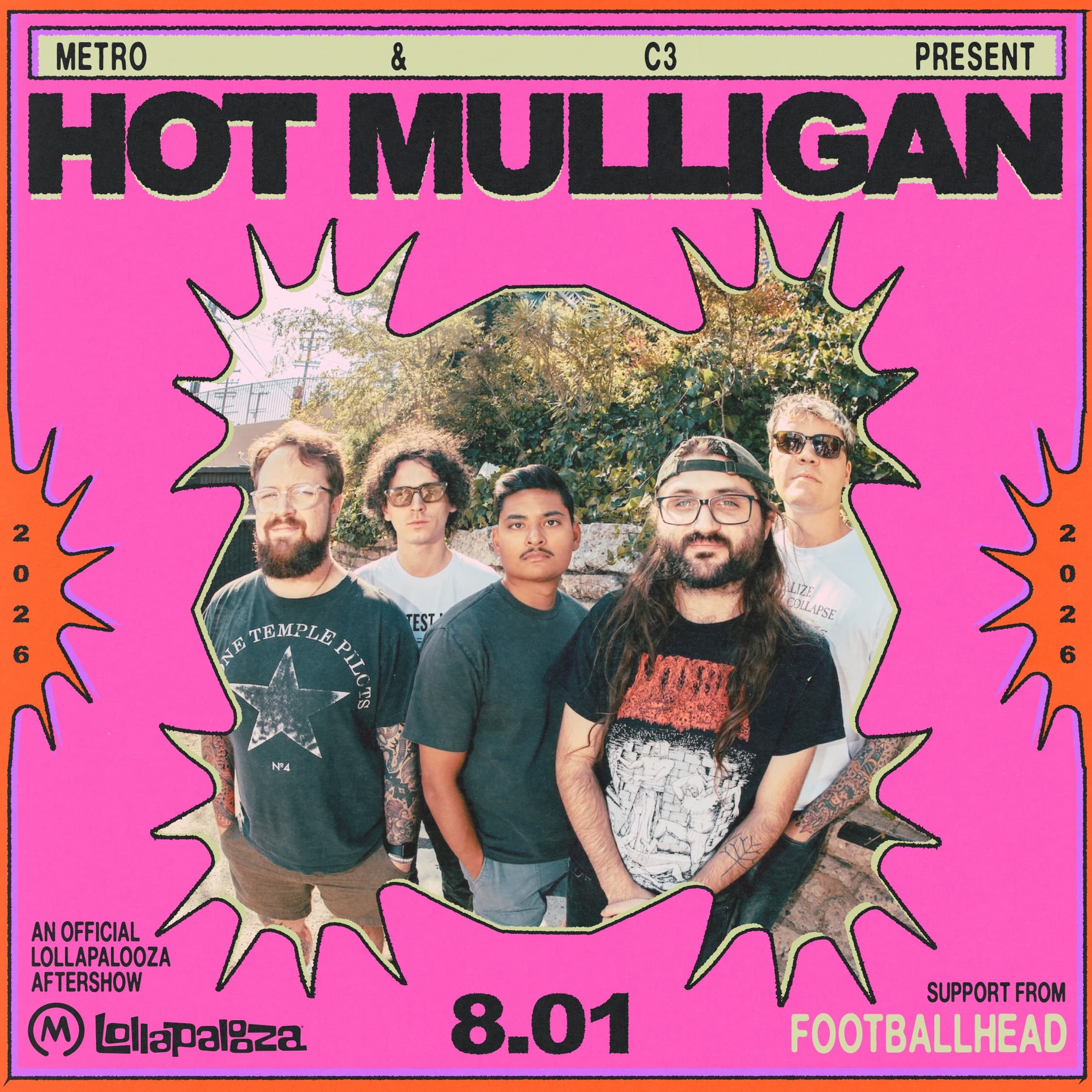 Hot Mulligan artwork from Metro