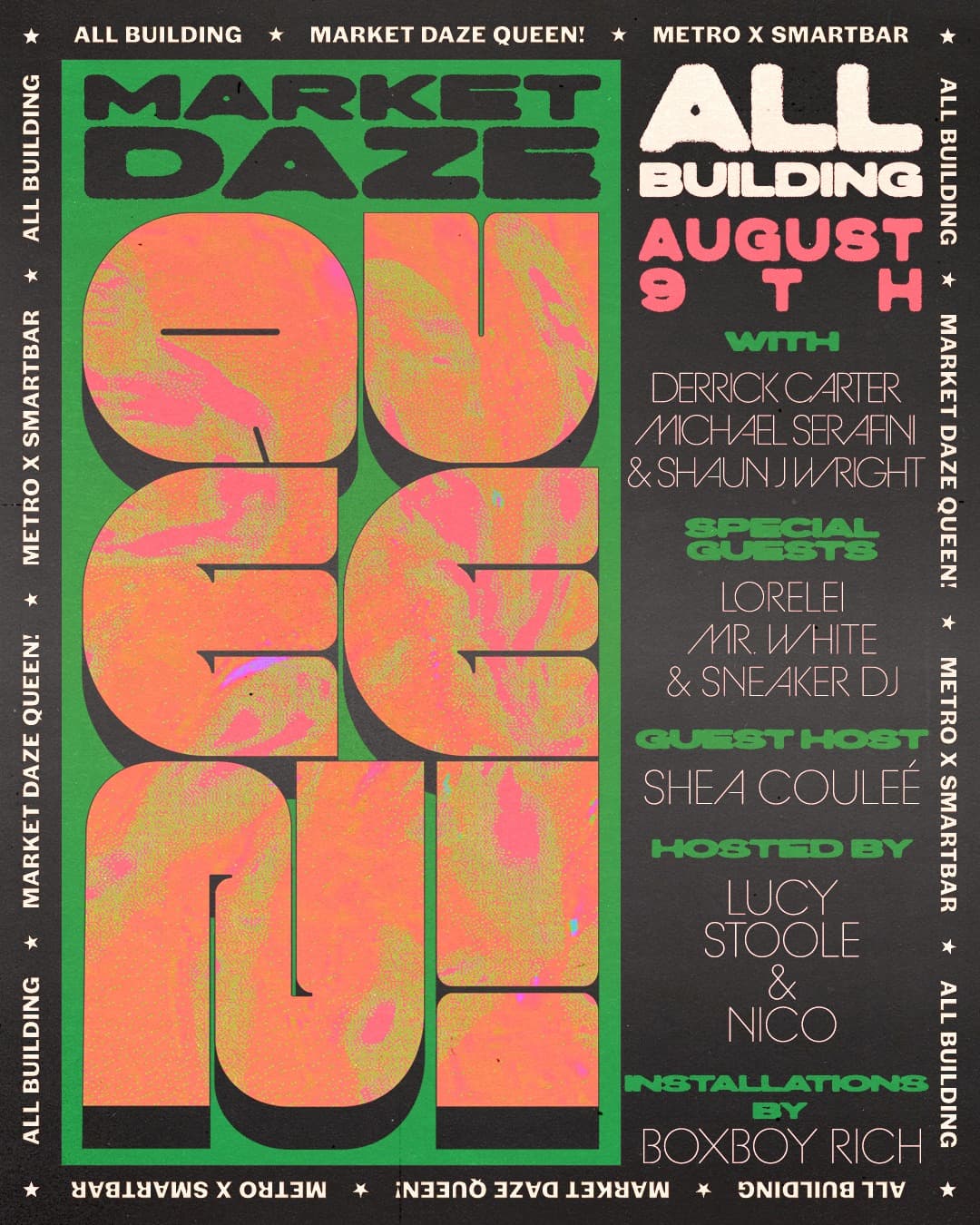 Market Daze Queen! artwork from Metro