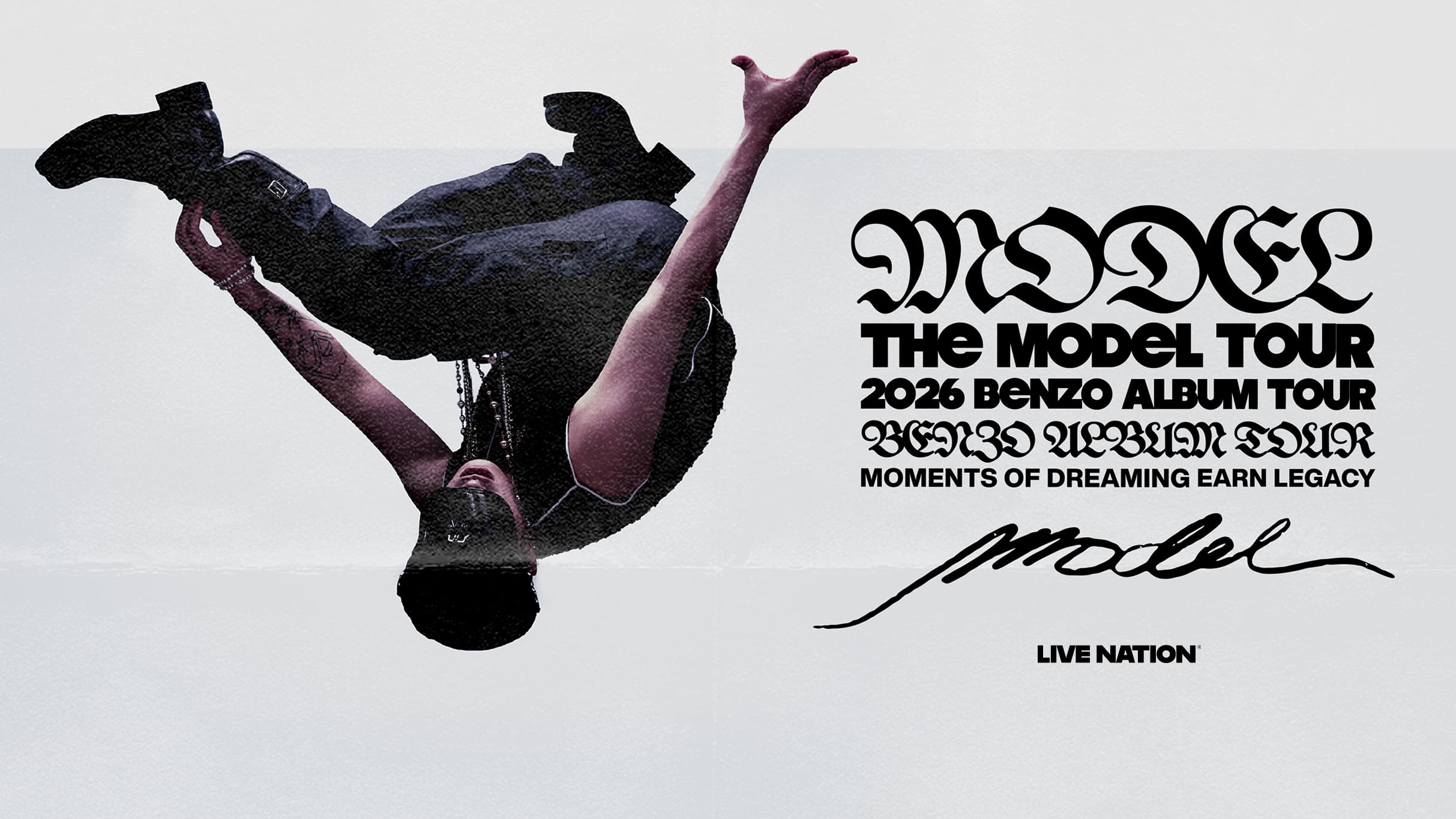 Benzo – The Model Tour – Album Tour In LA artwork from The Regent Theater