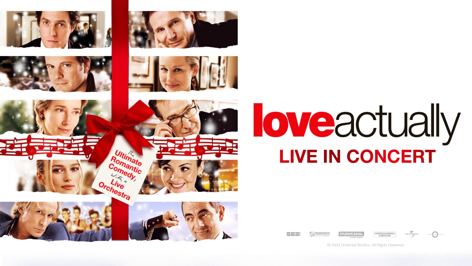 Love Actually In Concert artwork from Kings Theatre