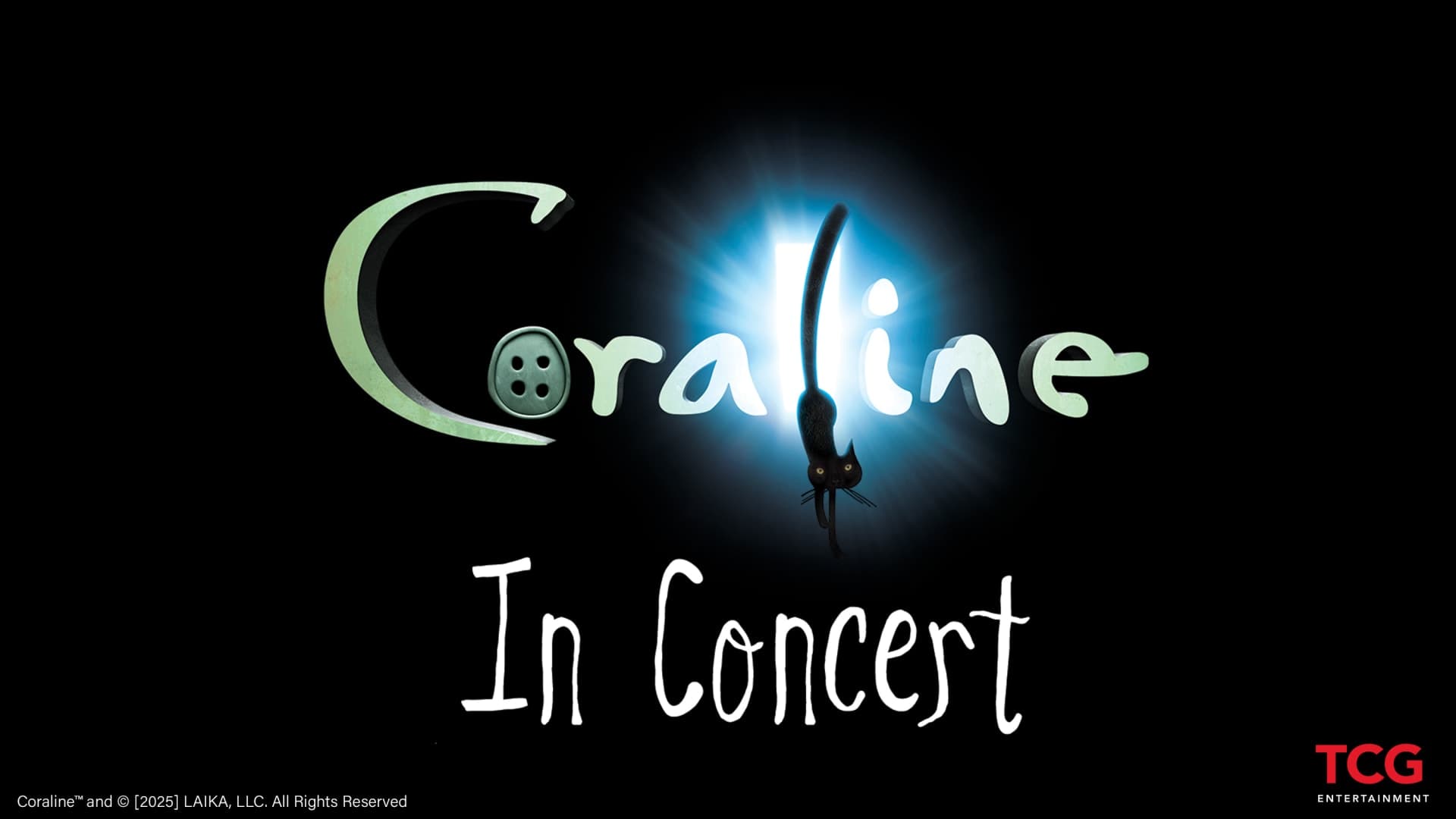 Coraline in Concert artwork from Kings Theatre