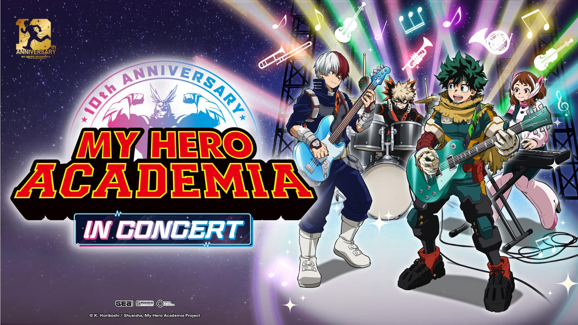 My Hero Academia In Concert artwork from Kings Theatre