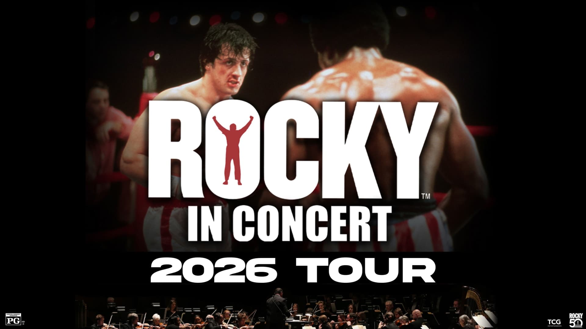 Rocky™ in Concert artwork from Kings Theatre