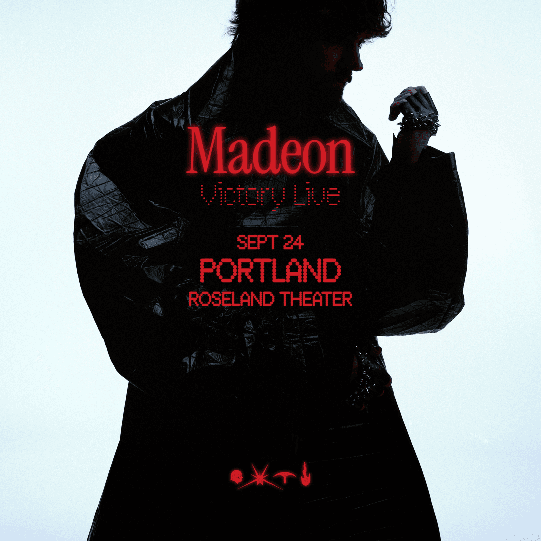Madeon presents Victory Live artwork from Roseland Theater