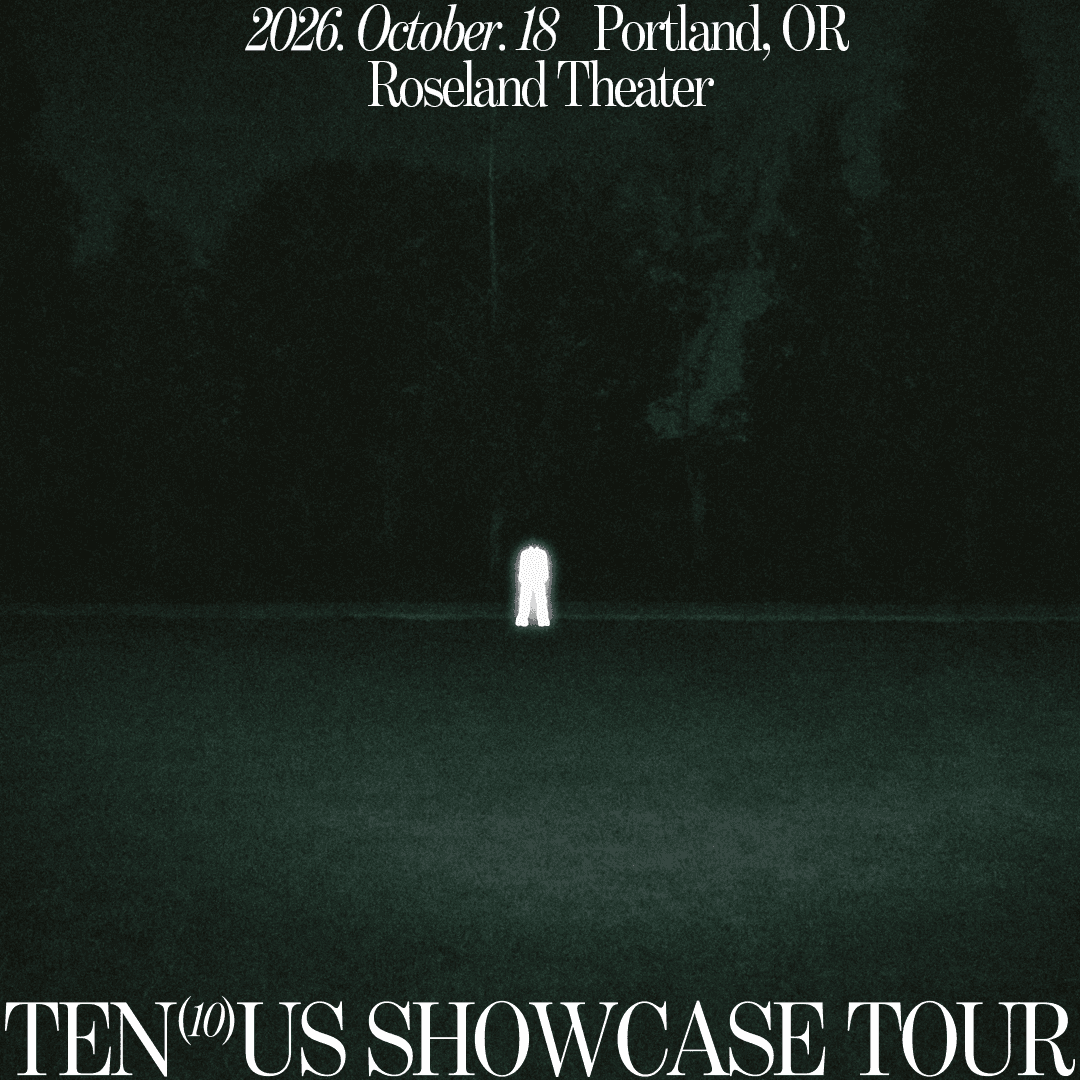 TEN – US Showcase Tour artwork from Roseland Theater