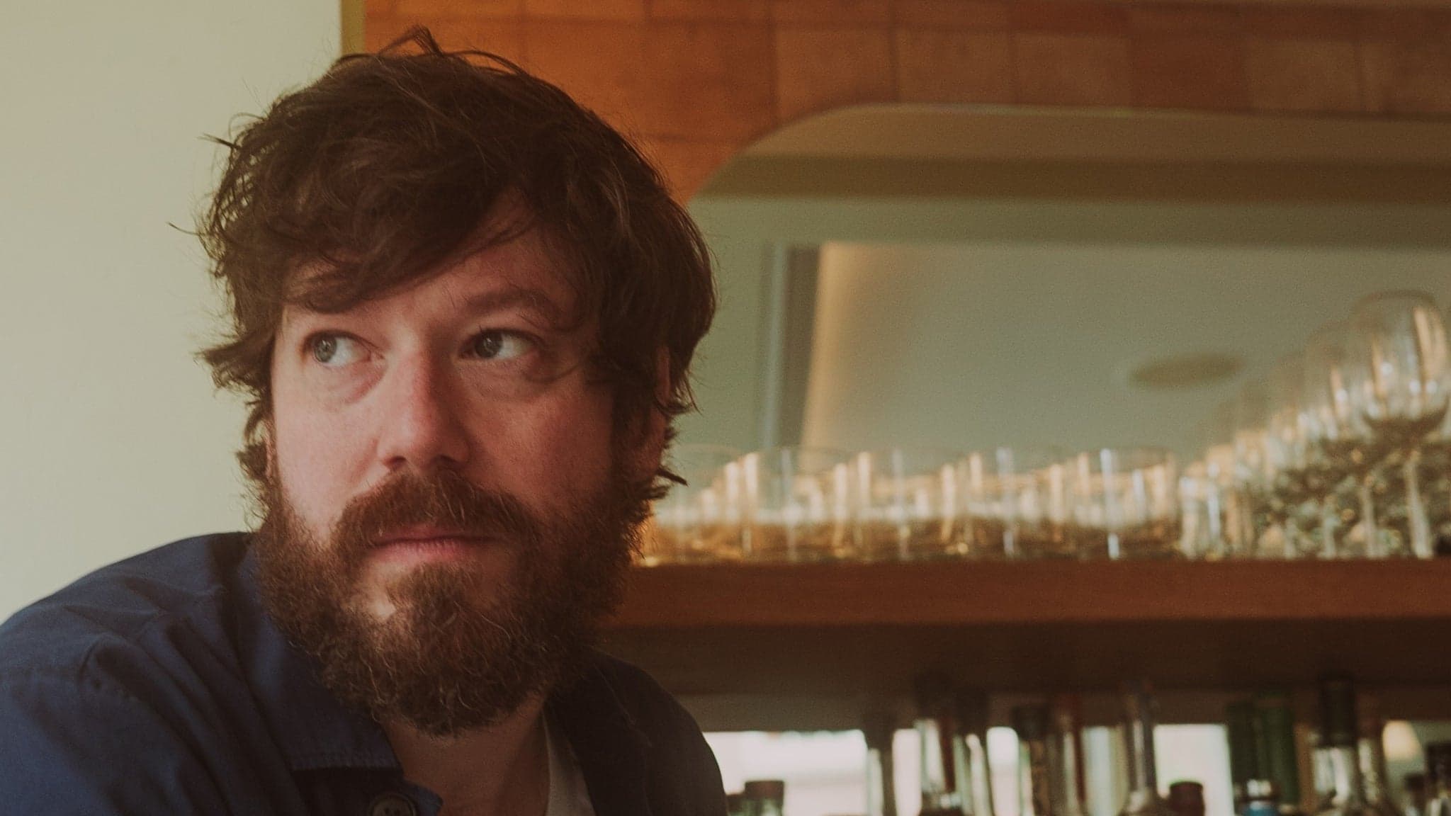 John Gallagher Jr. artwork from Mercury Lounge